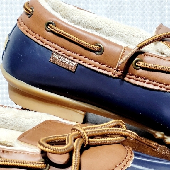 NWOT JBU Women's Gwen Garden / Duck Shoe Waterproof (9M) - Picture 2 of 7